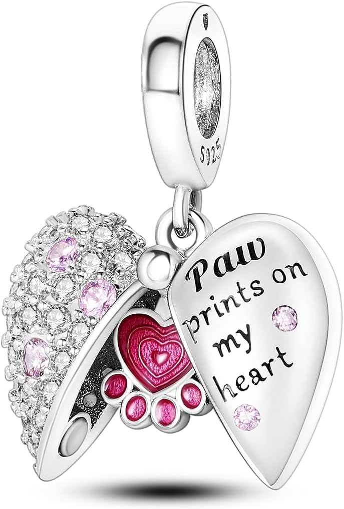 MULA 925 Sterling Silver Charms for Bracelets and Necklaces Family Letters Dangle Pendants Airplane Travel Beads Family Tree Jewelry Charms for Women - Image 1